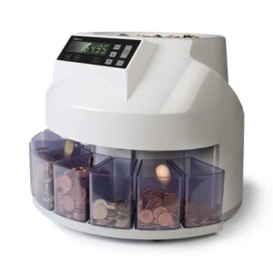 safescan 1250 contadora y clasificadora de monedas 220 monedas por minuto capacidad hasta 500 monedas