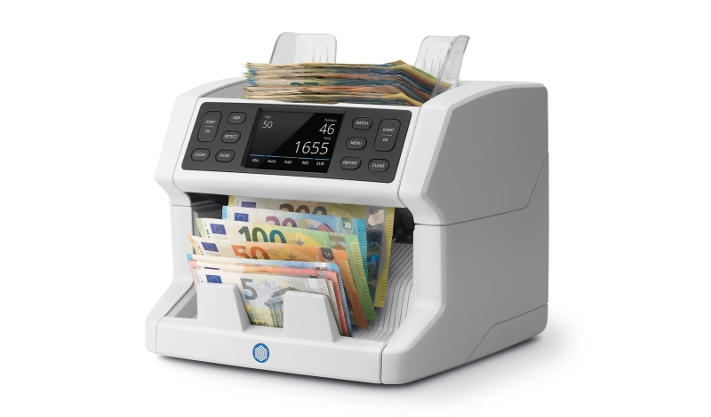 safescan 2865 s contadora de billetes puede contar billetes mezclados pantalla tactil capacidad hasta 500 billetes 1200 billetes por minuto deteccion de billetes falsos en 7 puntos