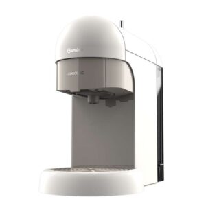 cecotec cumbia capricciosa cafetera express white 1100w apta para cafe molido y capsulas ese deposito de agua 0.6l 19 bares