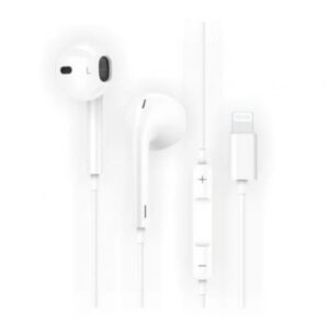 techonetech ear tech hip auriculares intraurales sider lightning microfono integrado asistente voz cable de 1.20m