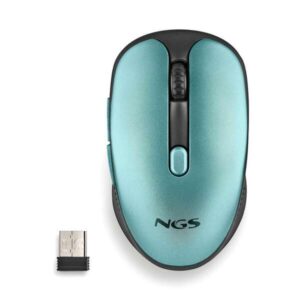 ngs evo rust ice raton inalambrico usb 1600dpi 5 botones recargable uso diestro