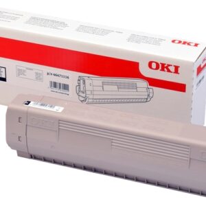 oki c813 negro cartucho de toner original 46471116