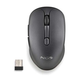 ngs evo rust black raton inalambrico usb 1600dpi 5 botones recargable uso diestro