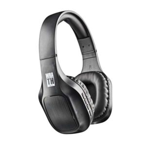 ngs artica wrath auriculares bluetooth 5.1 con microfono diadema ajustable almohadillas acolchadas autonomia hasta 12h manos libres color negro