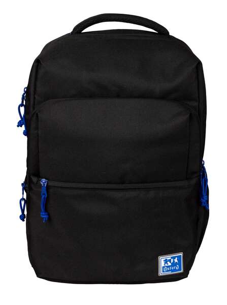 oxford b ready mochila escolar tirantes acolchados y ajustables tamaño 42x30x15cm color negro
