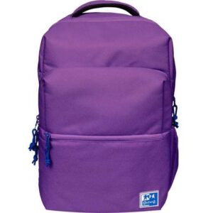 oxford b ready mochila 28l tamaño 42x30x15cm bolsillo acolchado asa superior poliester reciclado rpet color lila