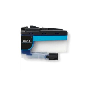 brother lc424 cyan cartucho de tinta generico reemplaza lc424c