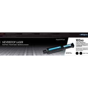 hp w1103a negro pack de 2 cartuchos de toner originales 103a