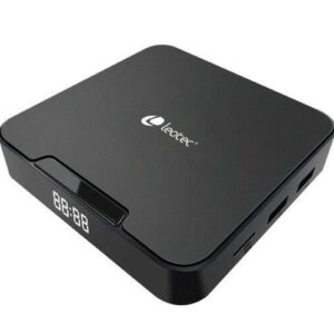 leotec show 2 464 receptor android tv box 4k wifi quad core 4gb 64gb bluetooth, hdmi, usb 2.0 y ethernet mando a distancia