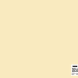 apli cartulina marfil 50 x 65cm 170g 25 hojas