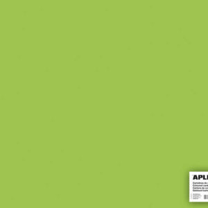 apli cartulina verde claro 50 x 65cm 170g 25 hojas