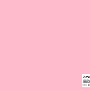 apli cartulina rosa 50 x 65cm 170g 25 hojas