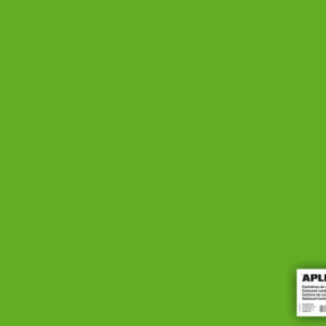 apli cartulina verde hierba 50 x 65cm 170g 25 hojas