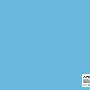 apli cartulina azul cielo 50 x 65cm 170g 25 hojas