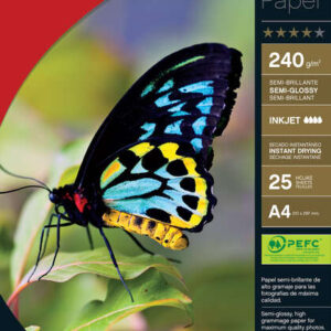 apli papel fotografico photosatin a4 240g 25 hojas