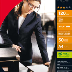 apli papel fotografico matt a4 120g 50 hojas