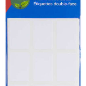 apli etiquetas doble frontal blancas 22.0 x 32.0mm