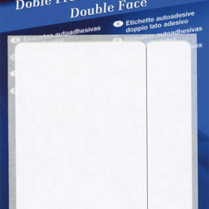 apli etiquetas doble frontal blancas 8.0 x 12.0mm