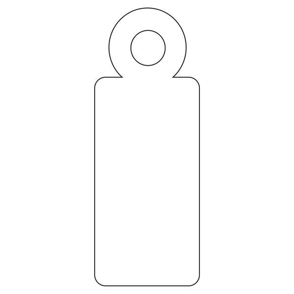 apli etiquetas colgantes blancas 9 x 24mm 1.000 u.