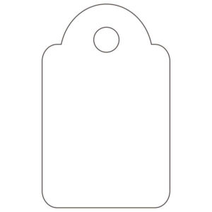apli etiquetas colgantes blancas 15 x 24mm 1.000 u.