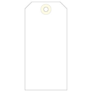 apli pack de 1.000 etiquetas con arandela 120x57mm cartulina de 160g/m² arandela reforzada color crema