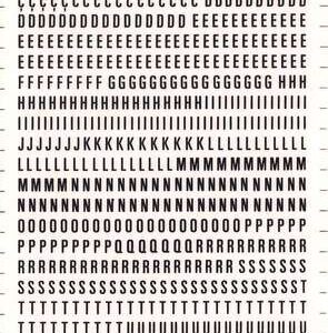 apli letras y numeros transferibles 4mm de tamaño 792 caracteres faciles de aplicar y remover negros