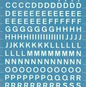 apli letras transferibles blancas 6mm 258 caracteres facil aplicacion gran adherencia versatil blanco