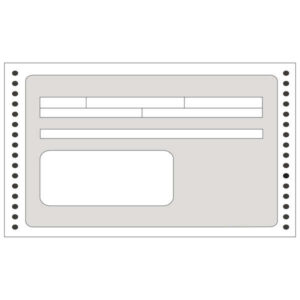 apli formulario recibos en continuo 240mm x 4' 1500 u impresion de alta calidad papel autocopiativo facil separacion blanco