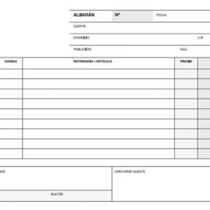 apli talonario albaran 1/4 apaisado triplicado a 121 210x148mm copias autocopiativas numeracion secuencial papel autocopiativo blanco color blanco