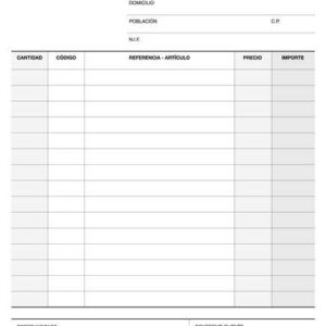 apli talonario entrega 1/4 triplicado natural papel autocopiativo 92 hojas numeracion secuencial tamaño a4 color natural