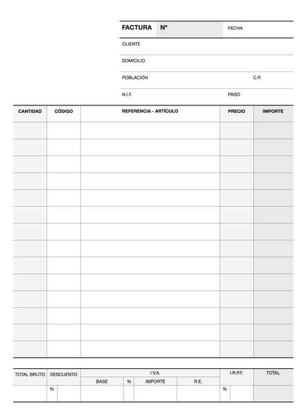 apli talonario factura 1/4 natural triplicado a 65 papel autocopiativo 3 copias numeracion secuencial tamaño compacto natural