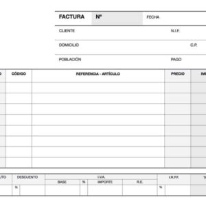 apli talonario factura 1/8 apaisado duplicado a 67 papel autocopiativo 50 juegos por talonario numeracion secuencial blanco y amarillo