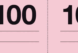apli talonario guardarropa 1 100 numeracion del 1 al 100 papel autocopiativo tamaño a 990 blanco