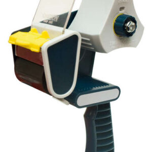 apli dispensador de precinto para rollo normal y compacto facil de usar y cargar resistente y duradero blanco