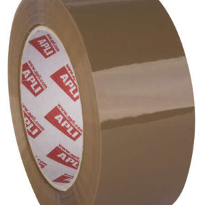 apli precinto estandar sin ruido pp acrilico 48mm x 132m grosor 28µm" resistente y duradero marron