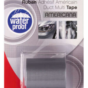 apli cinta americana multiusos 50mm x 5m resistente al agua y a la intemperie adhesivo fuerte y duradero color gris