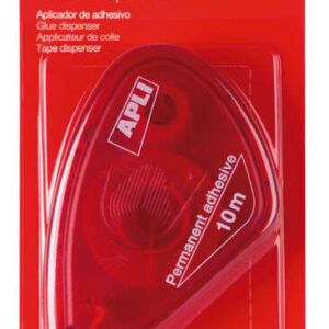 apli aplicador adhesivo doble cara 8mm x 10m facil de usar adhesivo fuerte ideal para manualidades y proyectos escolares transparente