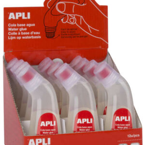 apli cola base agua 70ml facil aplicacion secado rapido resistente al agua transparente