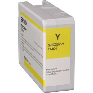 epson sjic36p amarillo cartucho de tinta original c13t44c440/sjic36p(y)