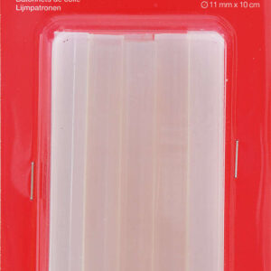 apli pack de 10 barras de adhesivo termofusible Ø11mmx10cm compatible con pistolas Ø11mm precision y limpieza