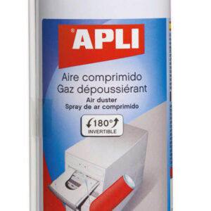 apli spray de aire comprimido invertible 200ml presion extrafuerte para limpieza superior tubo alargador para lugares dificiles ideal para equipos electronicos