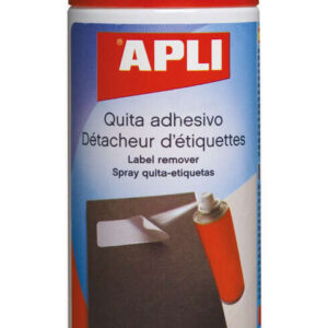 apli spray quita adhesivo 200ml elimina facilmente residuos de adhesivo y pegamento en madera, ceramica, cristal, metal y plastico