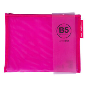 apli sobres porta todo nylon transpirable tamaño b5 (290x223mm) resistente y duradero ideal para tablets y equipos electronicos cierre de cremallera colores surtidos