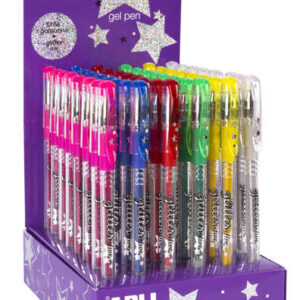 apli gel pen glitter live 48 boligrafos de tinta gel con purpurina resistentes, secado rapido y larga duracion grueso de escritura de 1mm