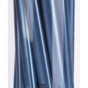 apli jumbo metallic lapiz triangular de color 5mm de grosor ideal para mejor sujecion mayor cobertura en un solo trazo color azul metalizado