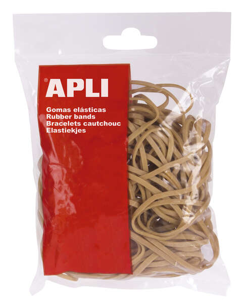 apli gomas elasticas Ø 200x3 mm 100g 70% caucho natural gran elasticidad y resistencia