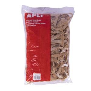 apli gomas elasticas de caucho natural Ø 120 x 10mm gran elasticidad y resistencia contenido 1kg