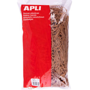 apli gomas elasticas Ø 140 x 2mm 1kg de contenido gran elasticidad y resistencia 70% de caucho natural