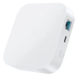 xiaomi smart home hub 2 wifi, bluetooth y zigbee puerto ethernet hasta 100 dispositivos memoria de 128mb