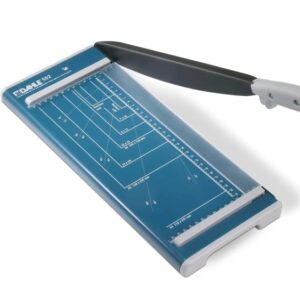 dahle 502 cizalla de palanca formato a4 capacidad 8 hojas cuchilla superior de acero macizo